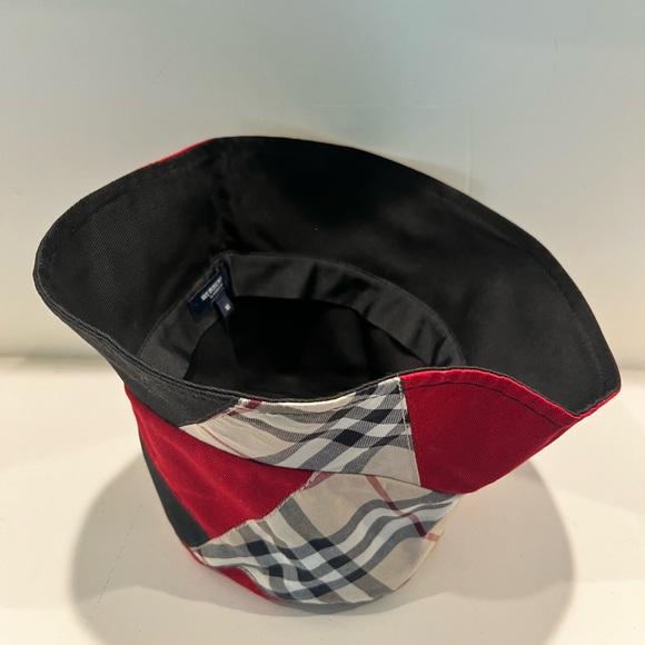 Burberry patchwork check bucket hat size M - Picture 4 of 5